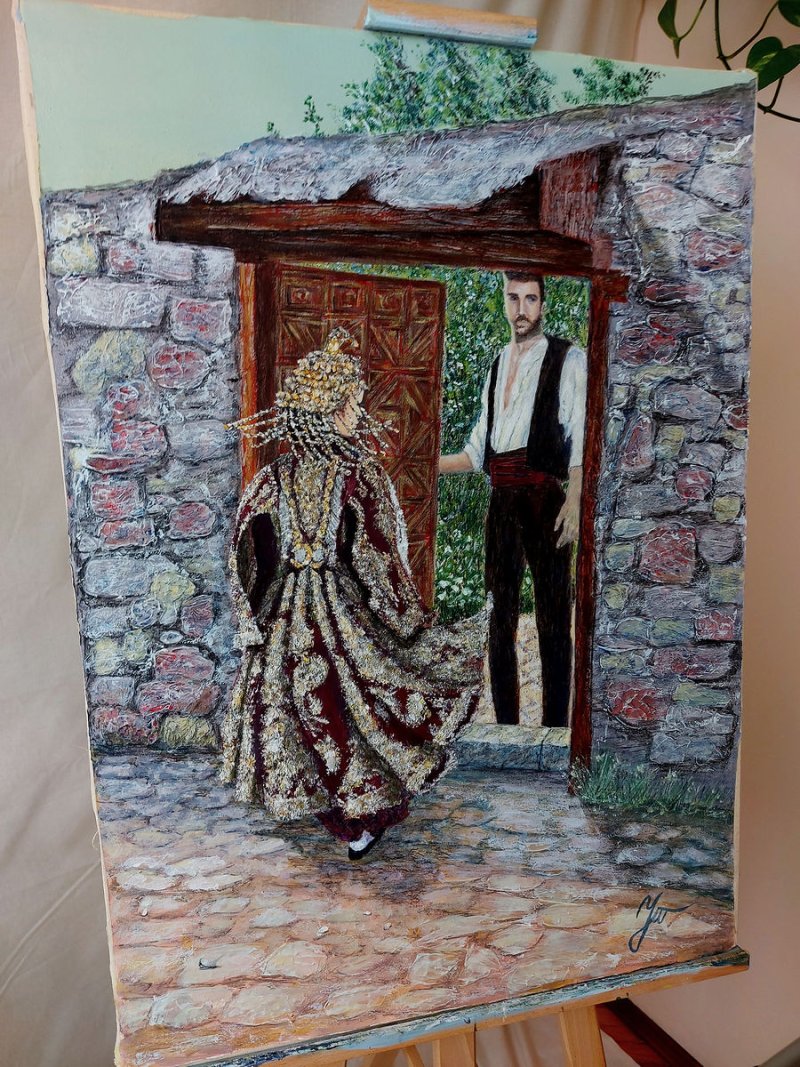 Rendezvous, Painting Jelena Tankosic