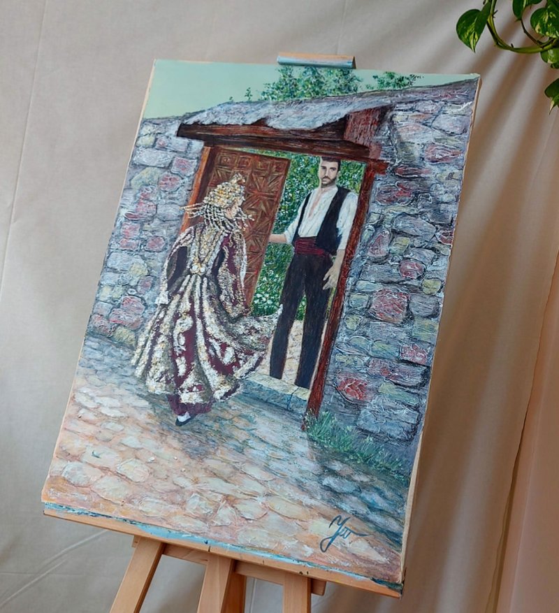 Rendezvous, Painting Jelena Tankosic