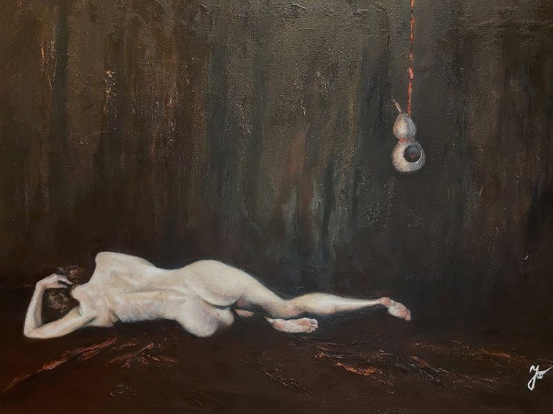 Vlach woman, Painting Jelena Tankosic