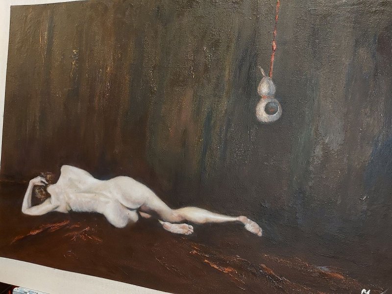 Vlach woman, Painting Jelena Tankosic