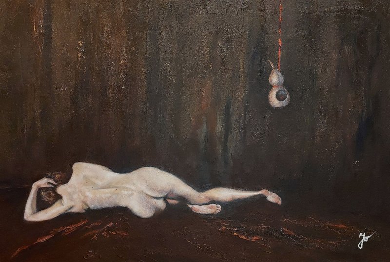 Vlach woman, Painting Jelena Tankosic