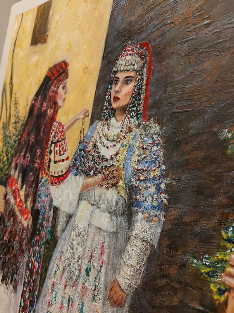 Bride from Gnjilane, Painting Jelena Tankosic