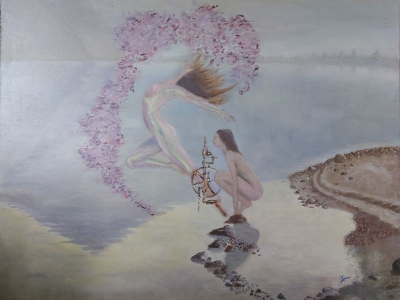 Quantum leap, Painting Jelena Tankosic