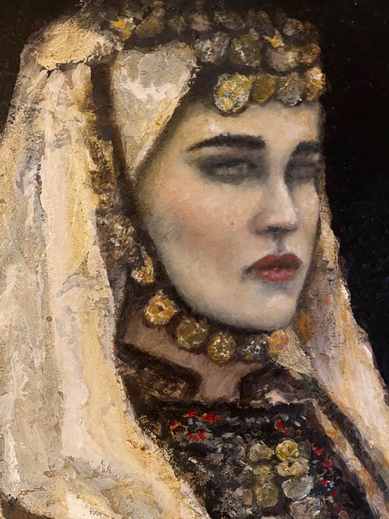 Woman from Imljani, Painting Jelena Tankosic