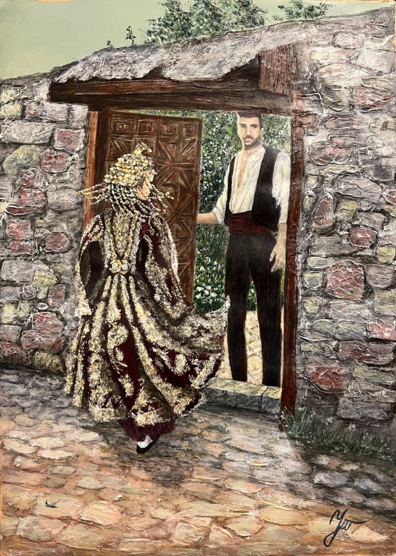 Rendezvous, Painting Jelena Tankosic