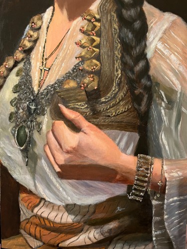 Bride from Prizren, Painting Jelena Tankosic