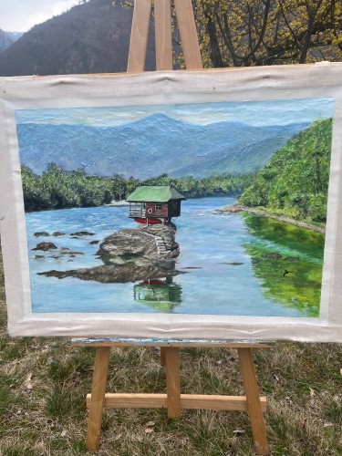 Drina, Painting Jelena Tankosic
