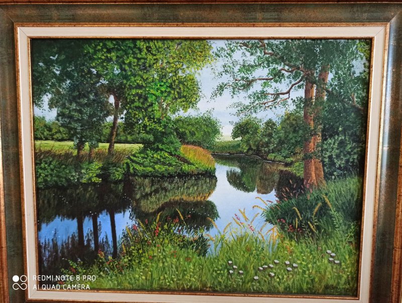 Landscape 2, Painting Čabra
