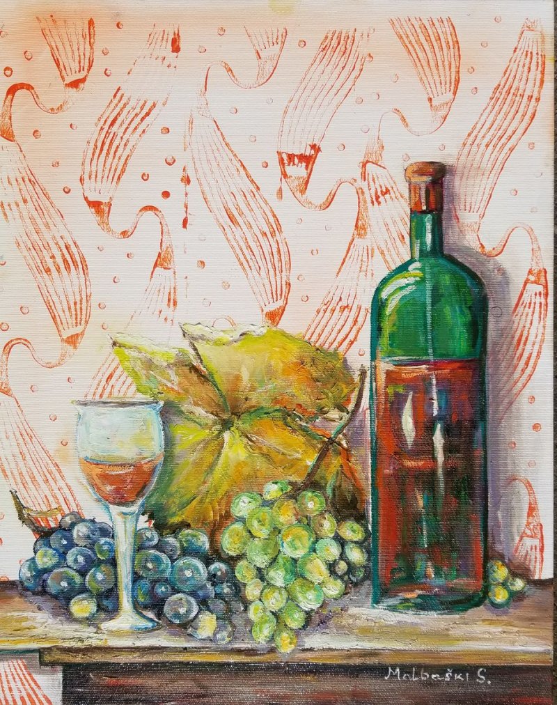 `Grožđe`2, Painting Malbaski Spomenka