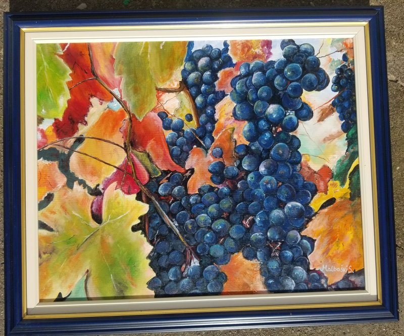 `Grožđe`2, Painting Malbaski Spomenka