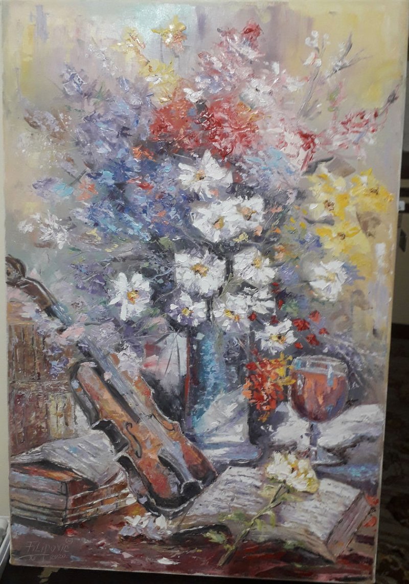 The beauty, Painting Filipovic Nenad