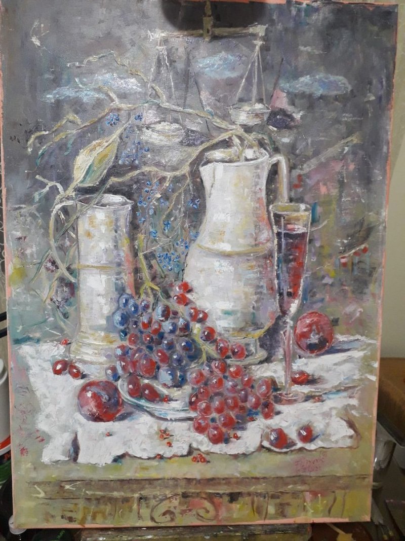 Stillife 7, Painting Filipovic Nenad