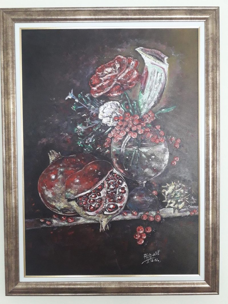 The pomegranates 2, Painting Filipovic Nenad