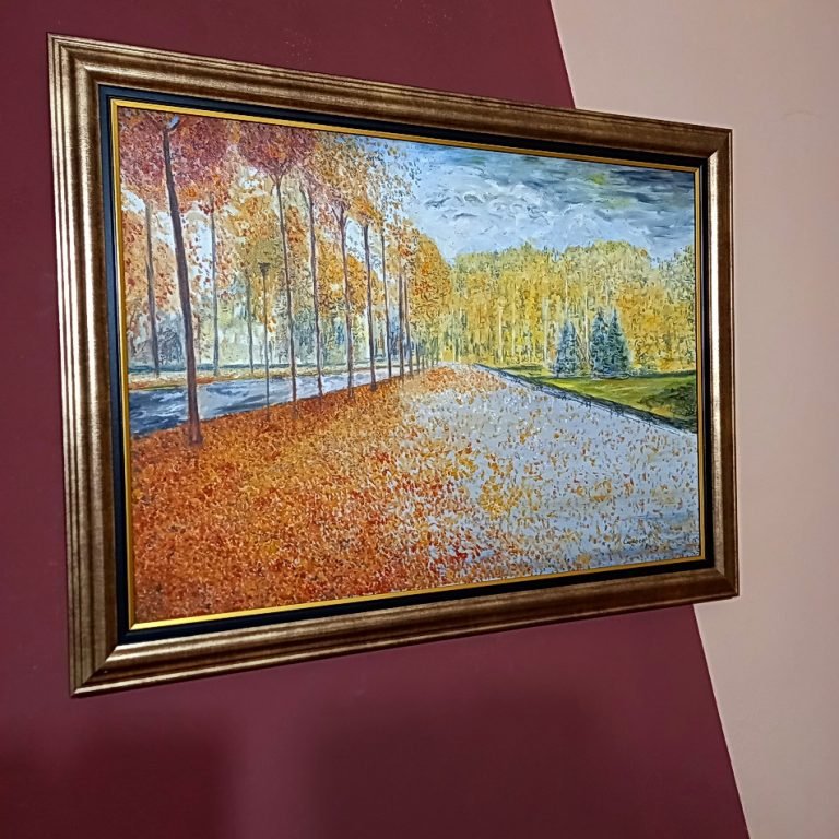 Zlatna jesen, Painting Lazarevic Sinisa