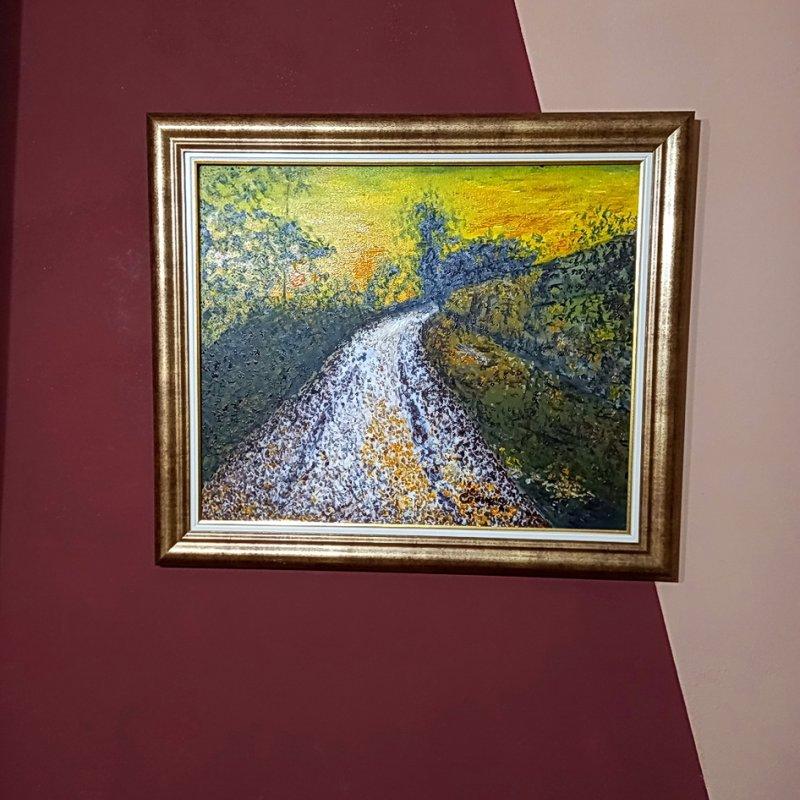 Rays with love, Painting Lazarevic Sinisa