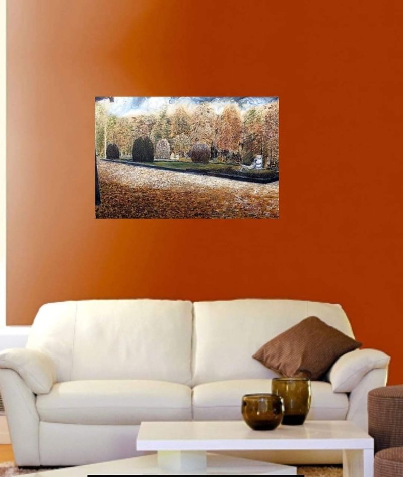 Park Bukovička banja, Painting Lazarevic Sinisa