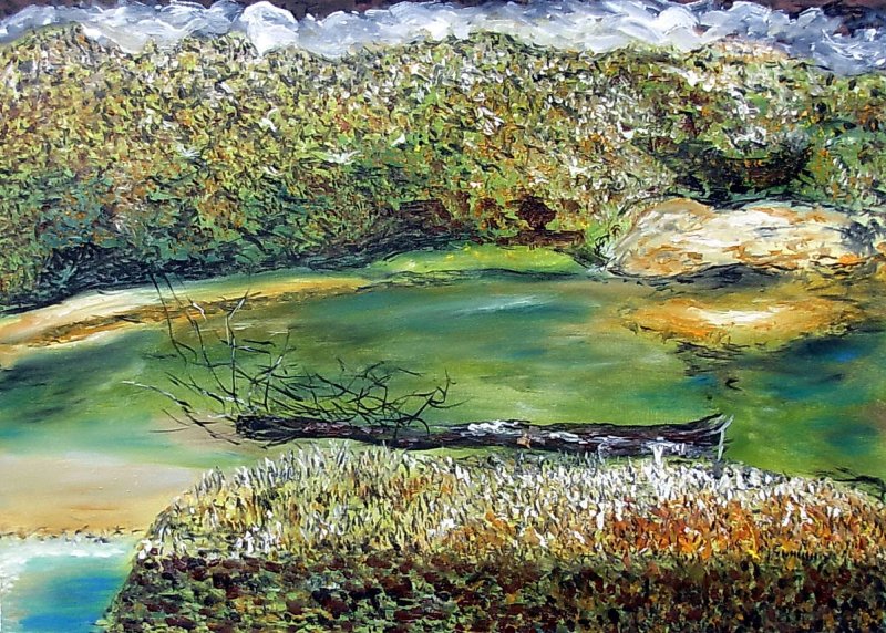 Vodojaža, Painting Lazarevic Sinisa