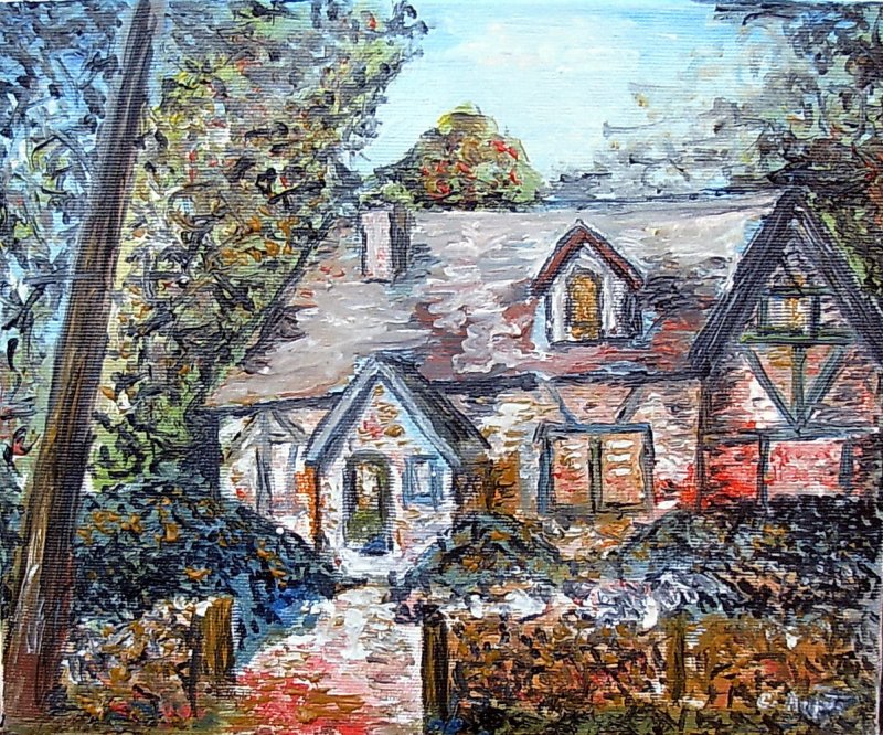 Rajski vrt, Painting Lazarevic Sinisa