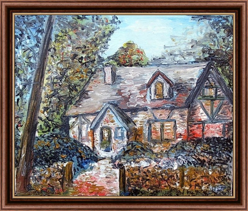 Rajski vrt, Painting Lazarevic Sinisa
