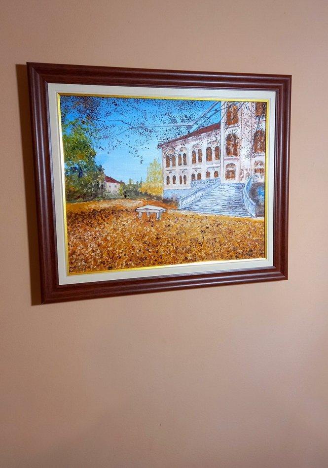 An oasis of peace in Bukovicka banj, Painting Lazarevic Sinisa