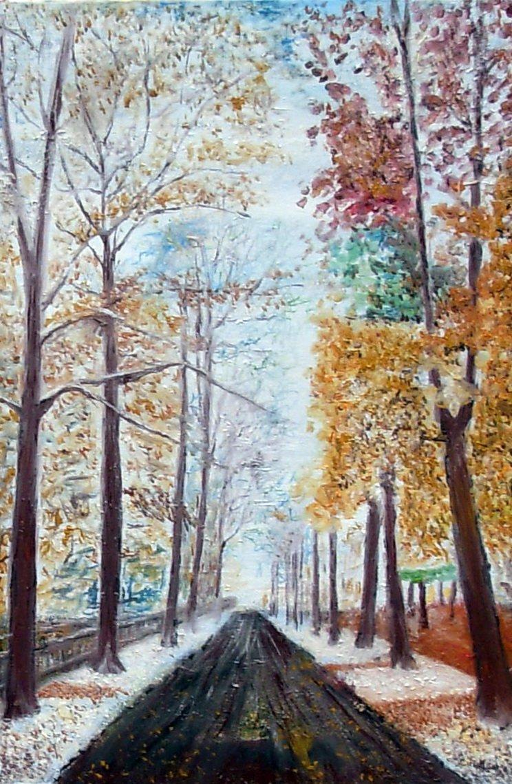 The memory lane, Painting Lazarevic Sinisa