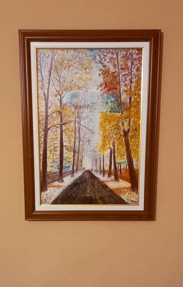 The memory lane, Painting Lazarevic Sinisa