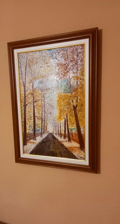 The memory lane, Painting Lazarevic Sinisa