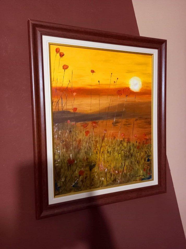 Sunset, Painting Lazarevic Sinisa