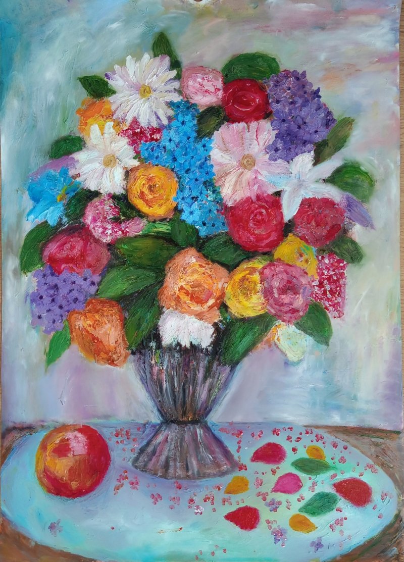 Cveće, Painting Pavlovic Milica