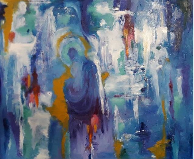 Prayer, Painting Pavlovic Milica