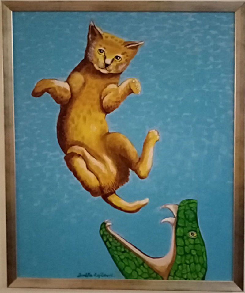 Maca bi da se igra, Painting Rajčević Balša