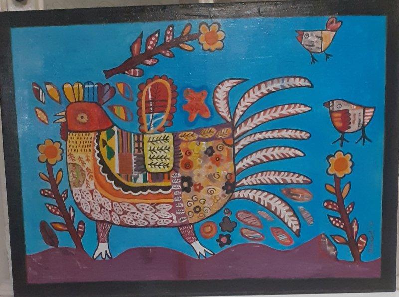 Birds, Painting Perovic Vesna