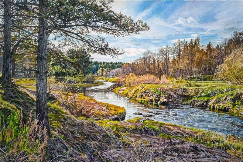 Wildscape, Painting Milutinovic Bojan