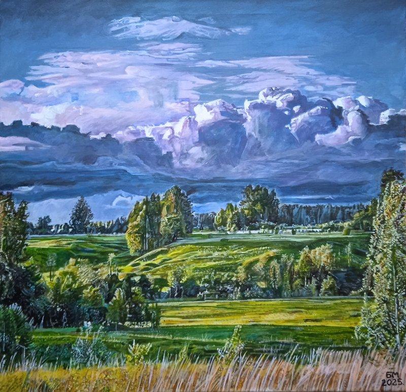 Before Rain, Painting Milutinovic Bojan