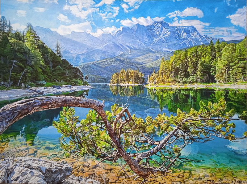 Distances 2, Painting Milutinovic Bojan