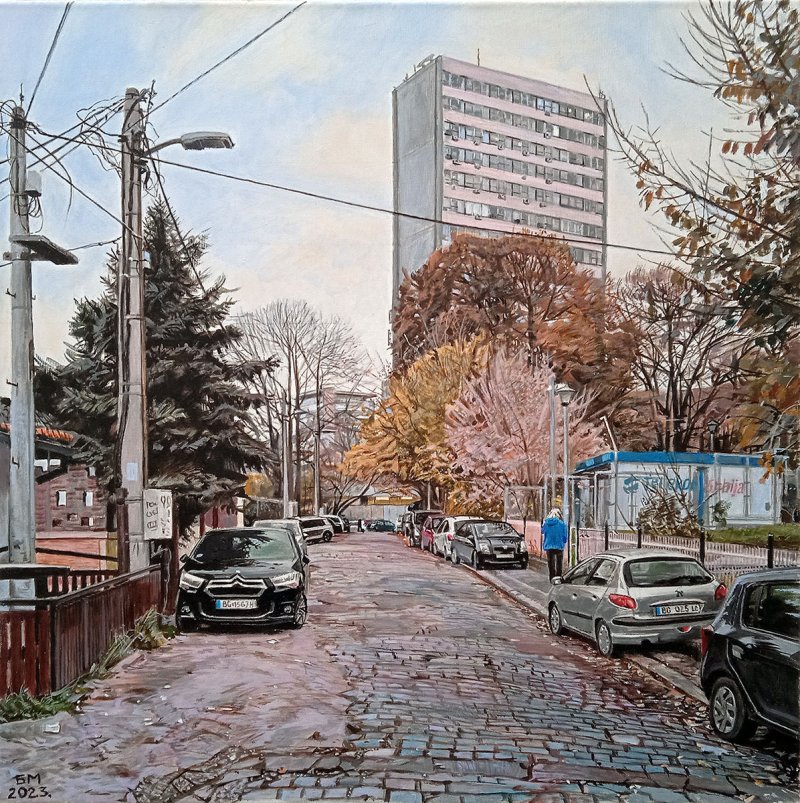 Dusanovac, Painting Milutinovic Bojan