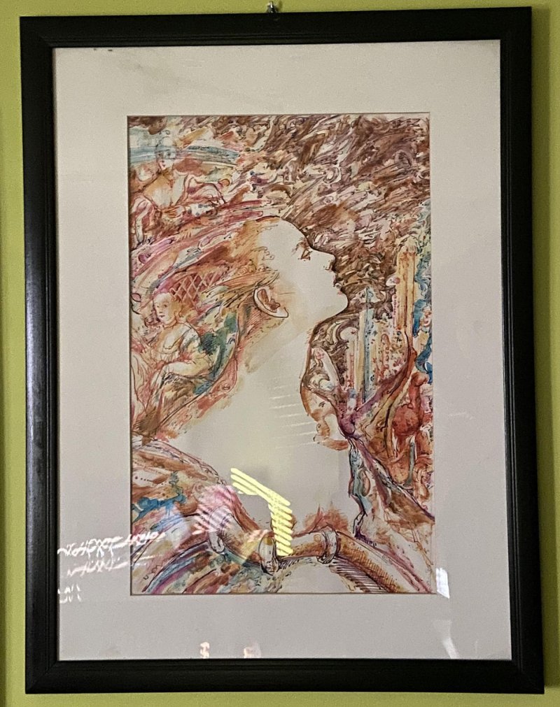 žena, Slika Kovačević Mikica