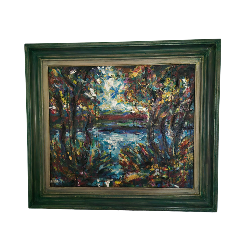 Sava river, Painting Krstic Boban