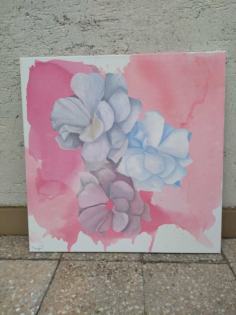 Roses, Painting Milica Grba Mojsilović