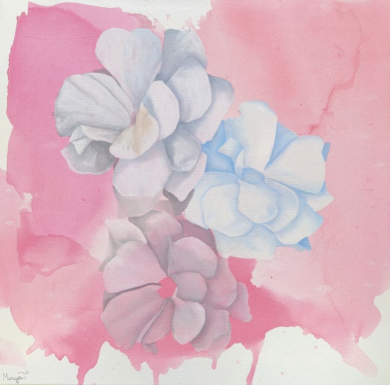 Roses, Painting Milica Grba Mojsilović
