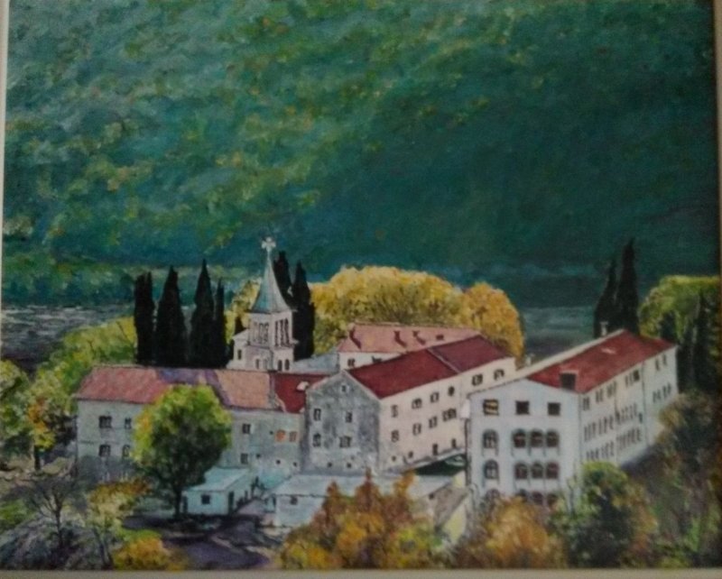 Manastir Krka, Slika Ostojic Zivka