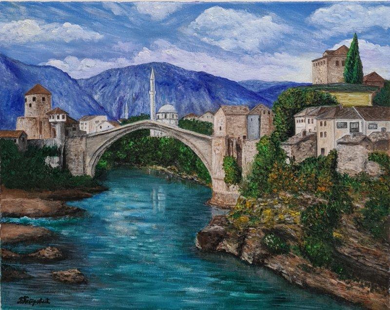 Mostar, Slika Petrovic Vesna