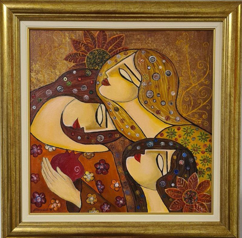 Three graces, Painting Petrovic Vesna