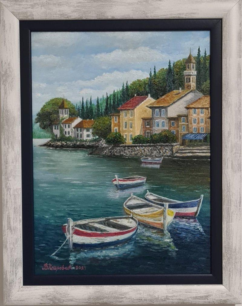 the sea, Painting Petrovic Vesna