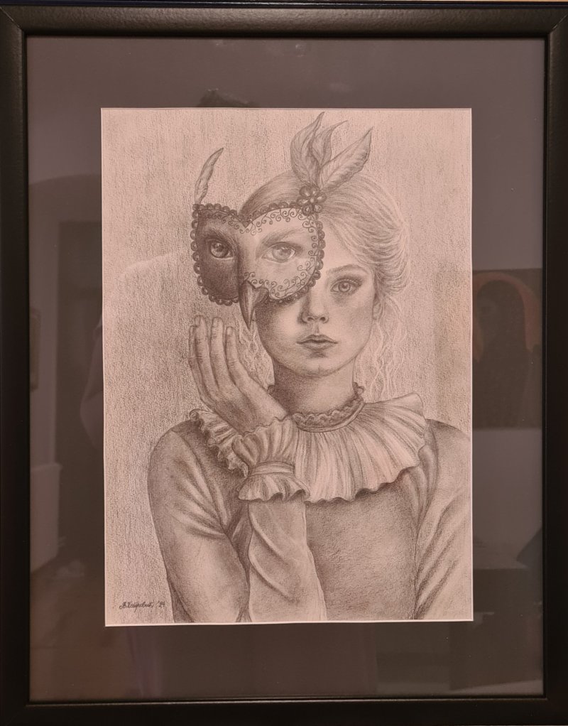 Mask, Drawing Petrovic Vesna