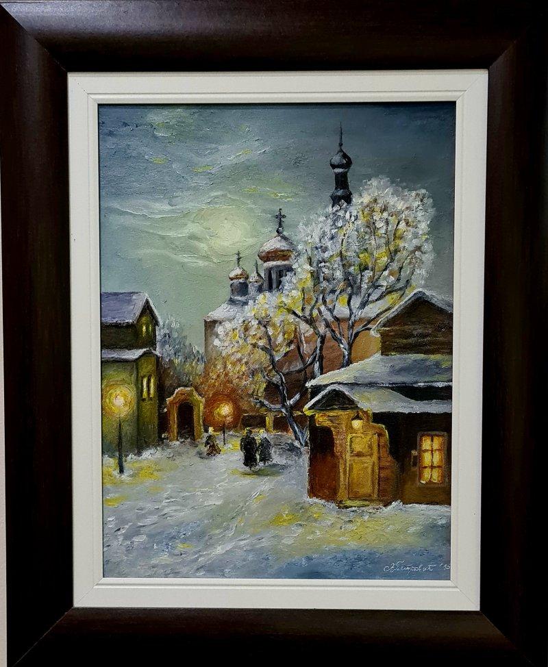 winter in the village