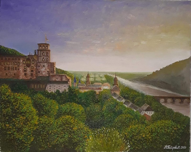 The castle, Painting Petrovic Vesna