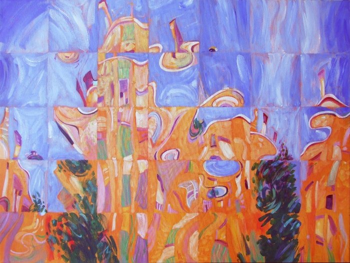 Narandzasta distorzija, Painting Misic Zoran Zifft