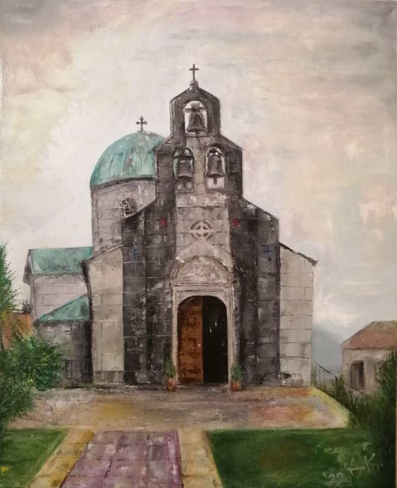 Monestary Tvrdosh, Painting Kolačarić Dragana
