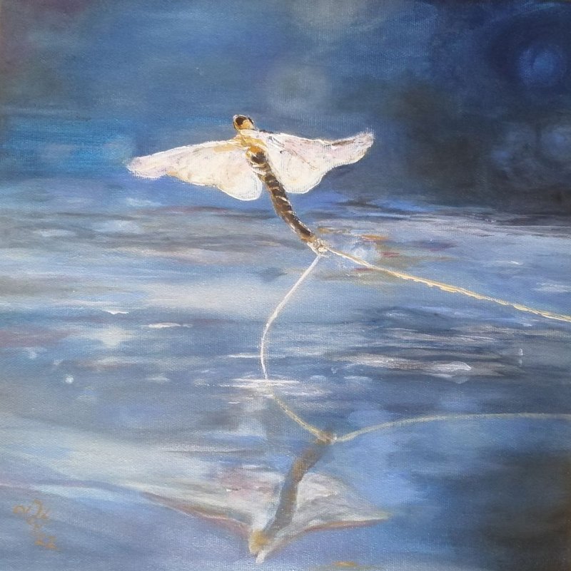 Flower of Tisza, Painting Kolačarić Dragana